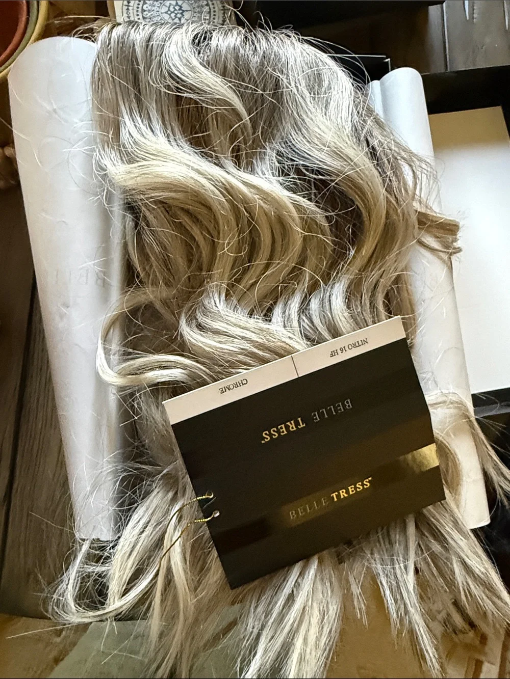 Belle Tress Nitro 16 inch Hairpiece Chrome NWT